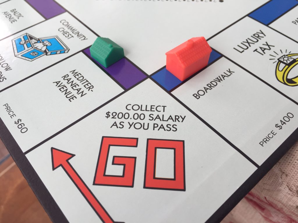 Home buying Monopoly
