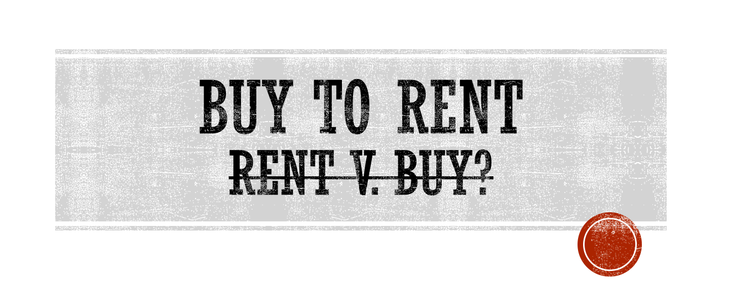 Buying to Rent Text